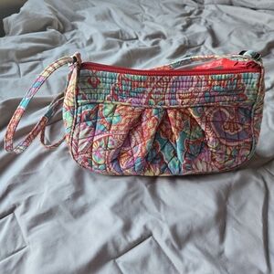Vera Bradley Quilted Paisley Floral Crossbody
